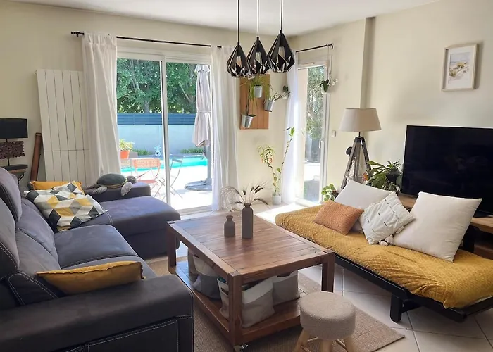 Maison Familiale 10 Min Montpellier - Calme - Jardin - 10 Min - Parking Lattes
