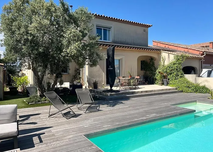 Maison Familiale 10 Min Montpellier - Calme - Jardin - 10 Min - Parking Ferienhaus *