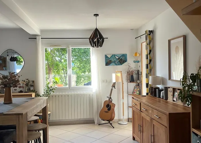 Maison Familiale 10 Min Montpellier - Calme - Jardin - 10 Min - Parking Ferienhaus *