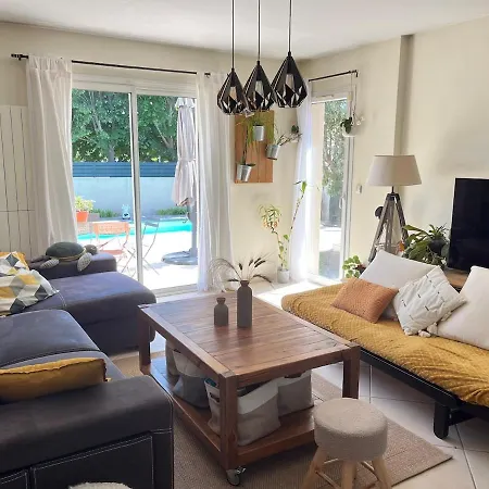 Maison Familiale 10 Min Montpellier - Calme - Jardin - 10 Min - Parking Lattes