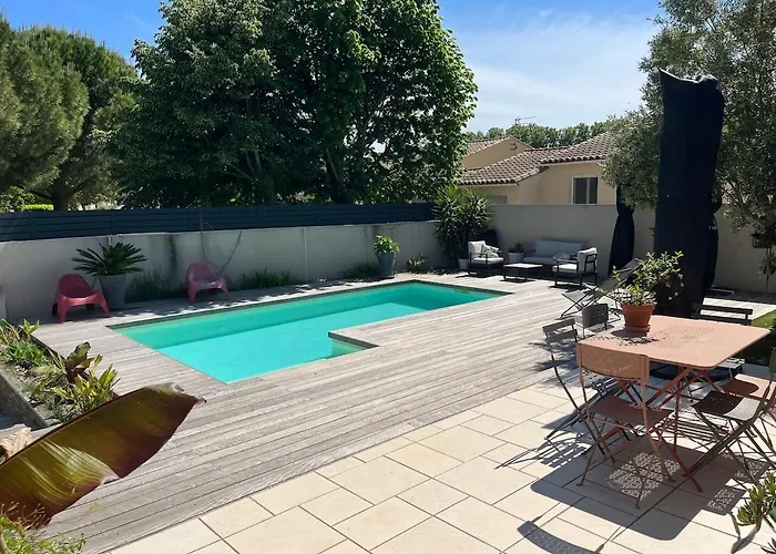 Maison Familiale 10 Min Montpellier - Calme - Jardin - 10 Min - Parking Casa de Férias